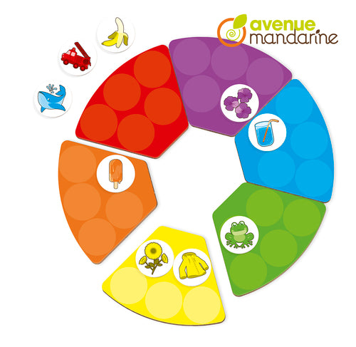 AVENUE MANDARINE Puzzle Learn The Colours Default Title