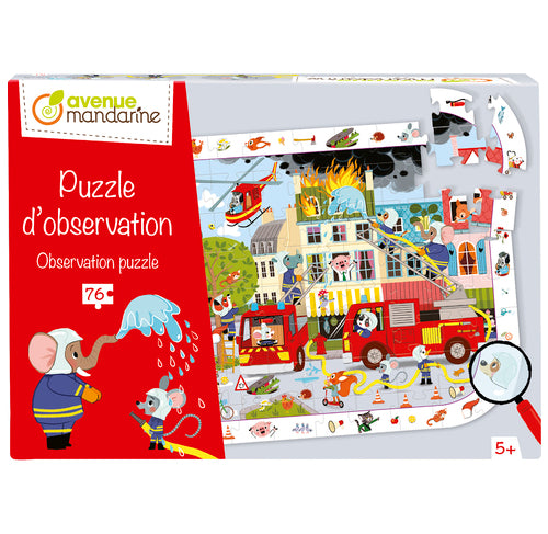 AVENUE MANDARINE Observation Puzzle Firemen Default Title