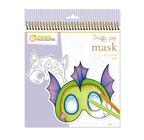 AVENUE MANDARINE Graffy Pop Mask Fantastic Animal Default Title