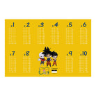 CLAIREFONTAINE x Dragon Ball S Desk Blotter 60x40cm with Times Tables