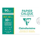 CLAIREFONTAINE Tracing Paper Pouch A3 90/95g 10s