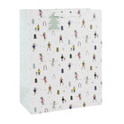 CLAIREFONTAINE Gift Bag L 26.5x14x33cm Snow