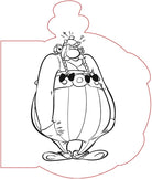CF x Asterix Colouring Pad 13x16cm Potion Gourd