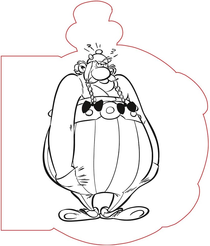 CF x Asterix Colouring Pad 13x16cm Potion Gourd