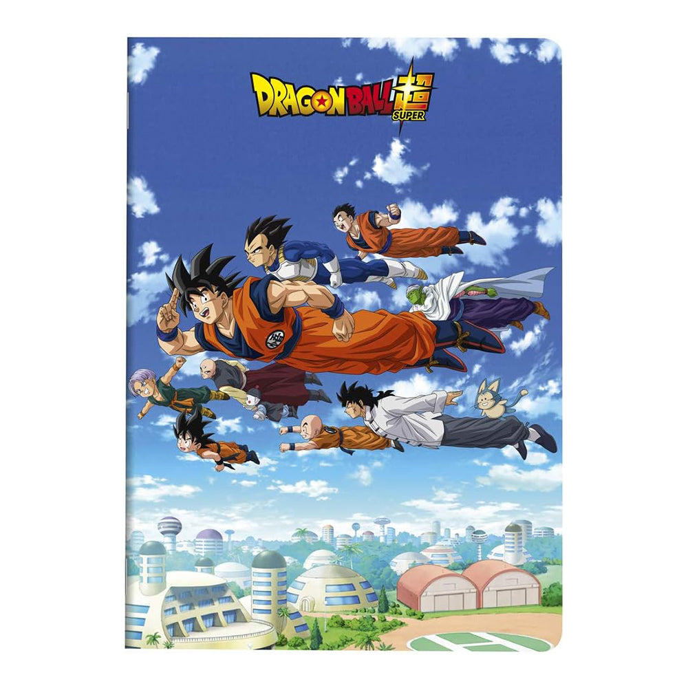 CLAIREFONTAINE x Dragon Ball S Stapled Notebook A4 48s Lined+Margin Assorted B