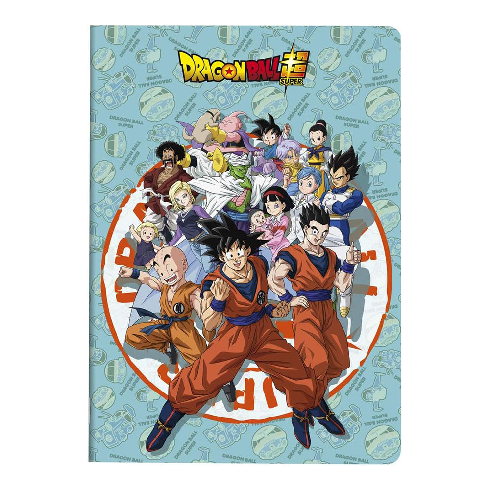 CLAIREFONTAINE x Dragon Ball S Stapled Notebook A4 48s Lined+Margin Assorted B