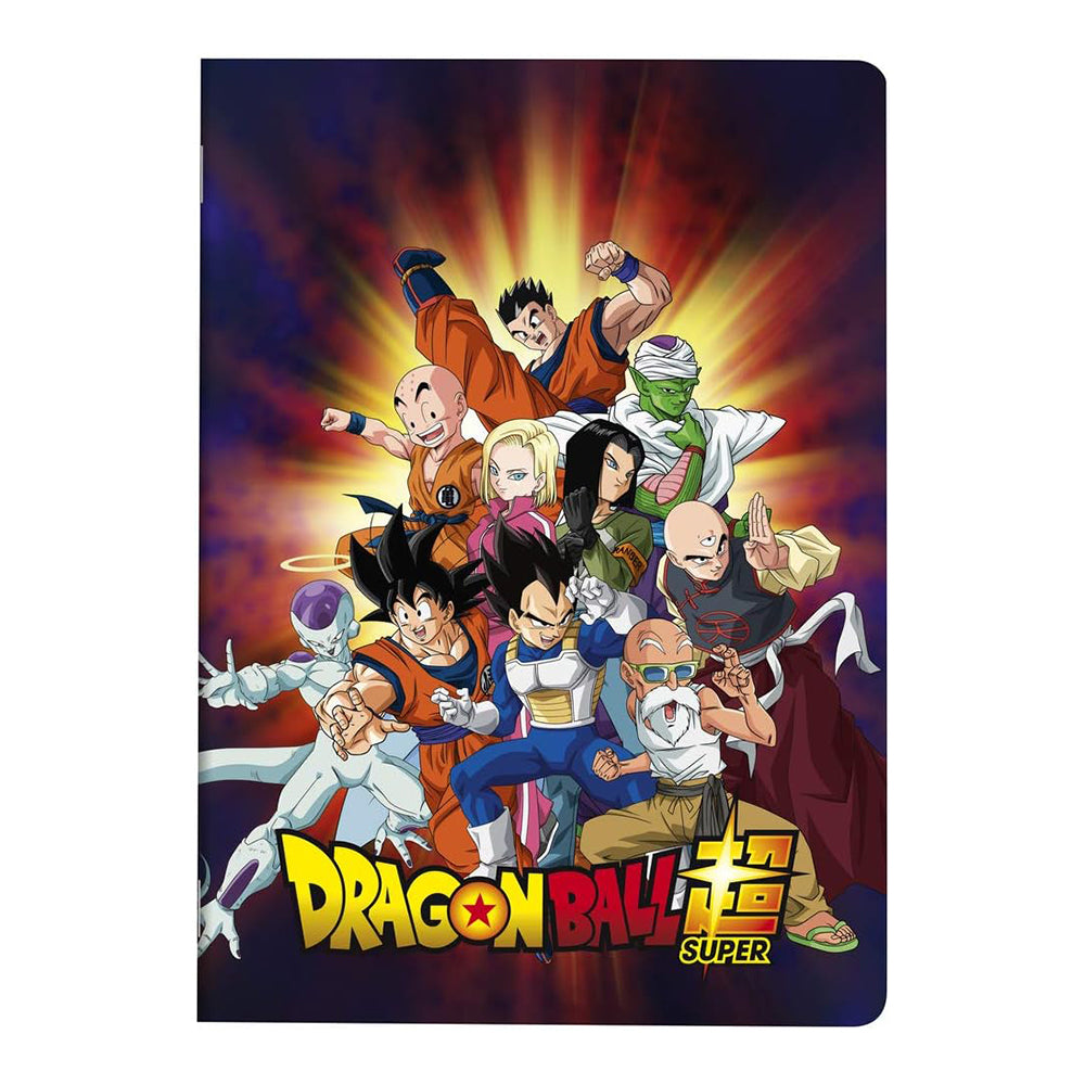 CLAIREFONTAINE x Dragon Ball S Stapled Notebook A4 48s Lined+Margin Assorted B