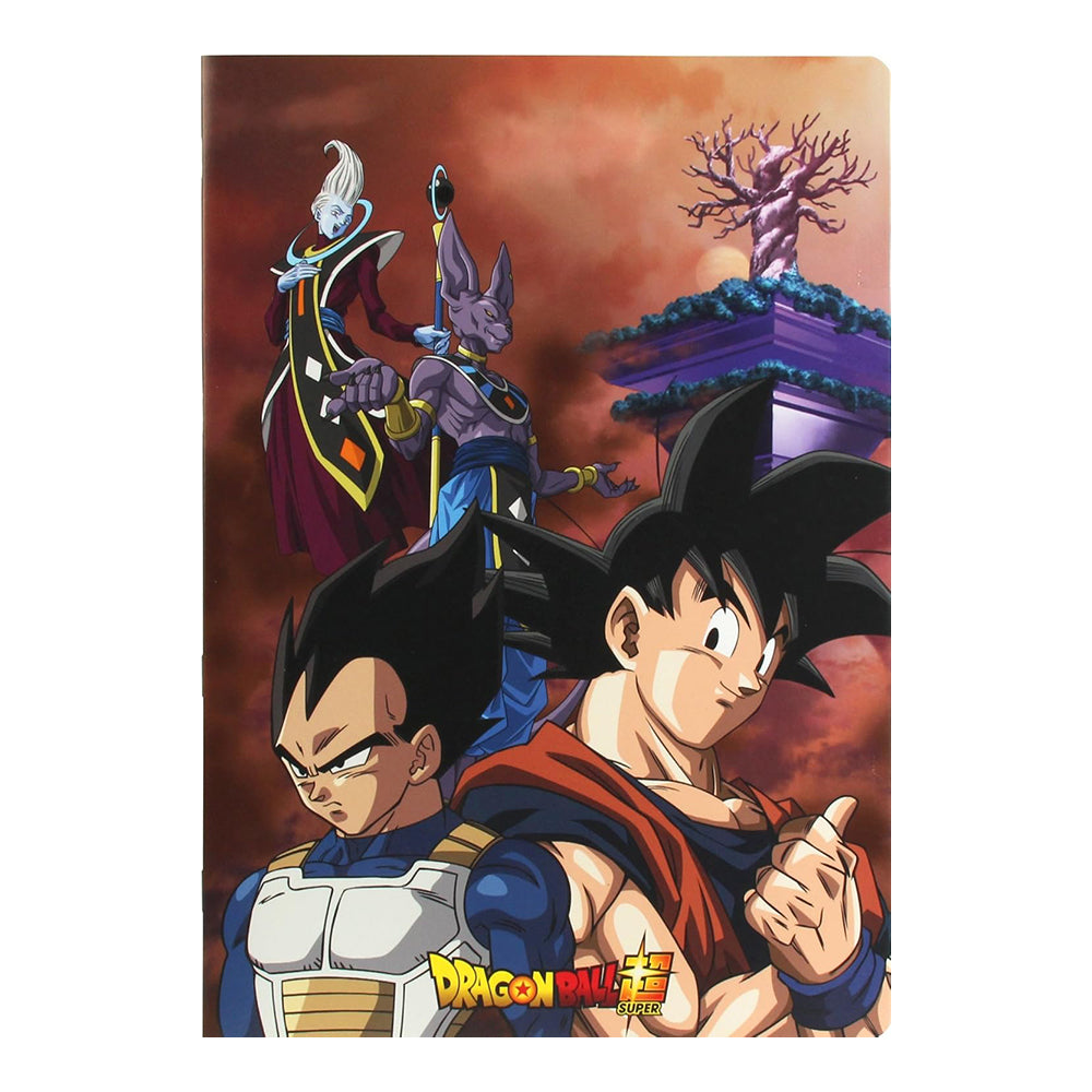 CLAIREFONTAINE x Dragon Ball S Stapled Notebook A4 48s Lined+Margin Assorted A