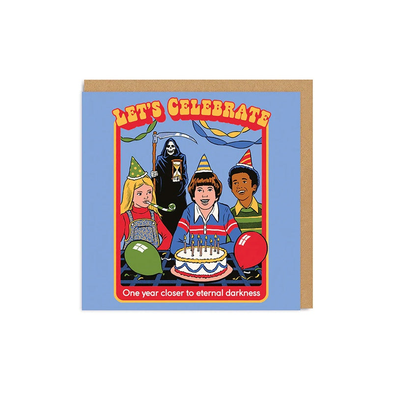 OHH DEER Card One Year Closer To Eternal Darkness