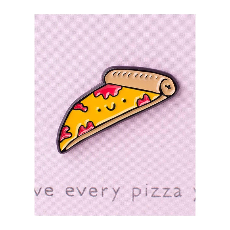 OHH DEER Enamel Pin Greeting Card Love Every Pizza
