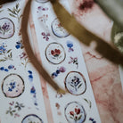 MEOW ILLUSTRATION Washi Tape Pinot Noir