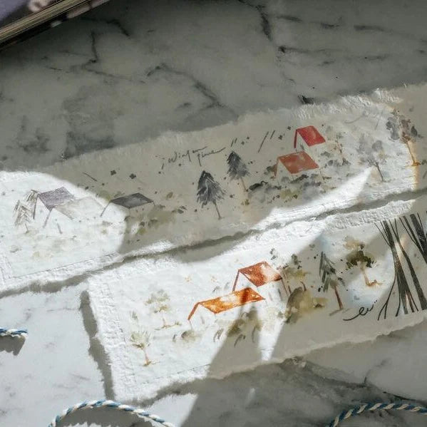 MEOW ILLUSTRATION Washi Tape Cool Little House