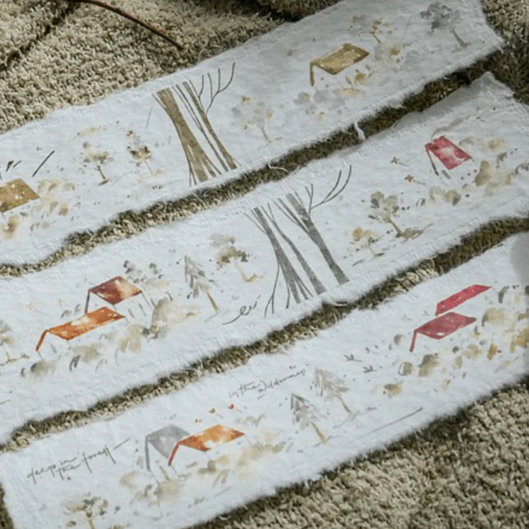 MEOW ILLUSTRATION Washi Tape Cool Little House