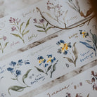 MEOW ILLUSTRATION Washi Tape Garden Journals