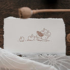 BIGHANDS Rubber Stamp Pick Some Apples