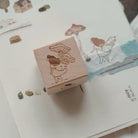 BIGHANDS Rubber Stamp Pick Some Mushrooms