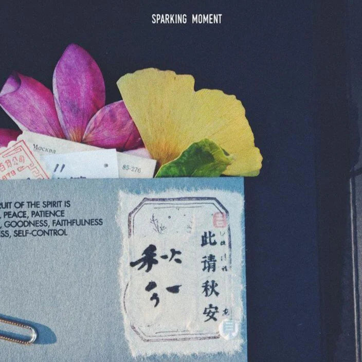 SPARKING MOMENTS Rubber Stamp Set Season Greeting