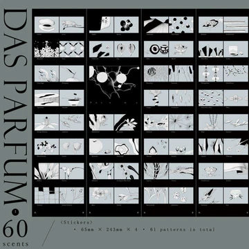 RIBBON WORKS 60 Scents Stickers