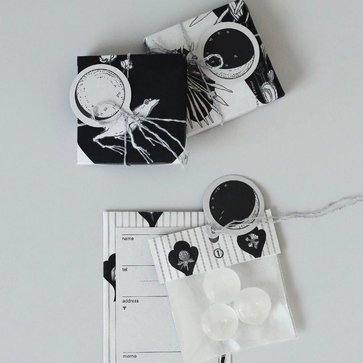 RIBBON WORKS Moon Phases Gift Card Set