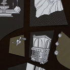 RIBBON WORKS Kitan Kissa Special Stickers Guidemap