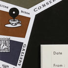 RIBBON WORKS Kitan Kissa Special Stickers Guidemap