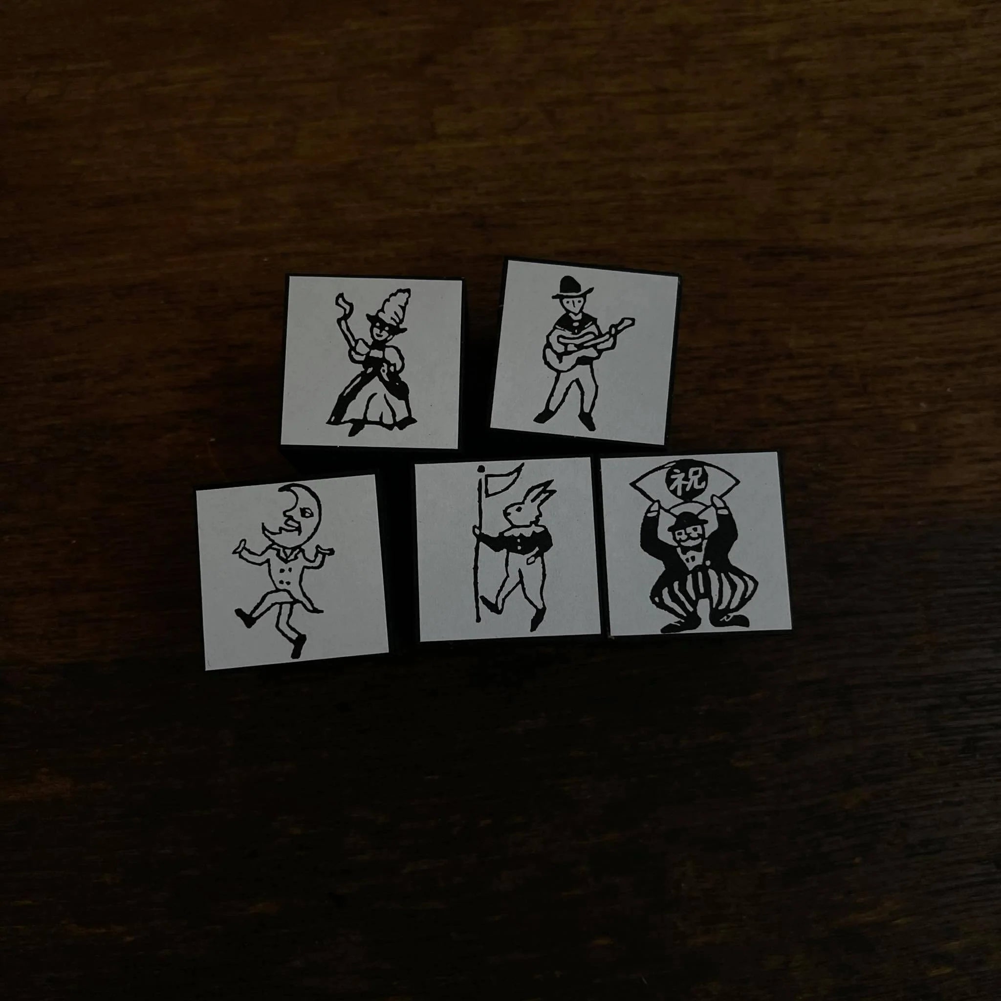 KOCKA Rubber Stamp Festival People Who Play Guitar