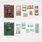 MINDWAVE Sticker Flakes Moments Green Tone