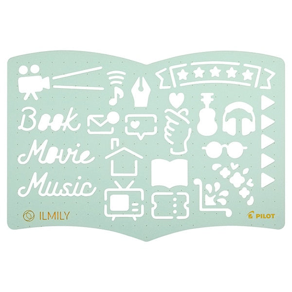 PILOT ILMILY Design Two-Color Template Mint Home