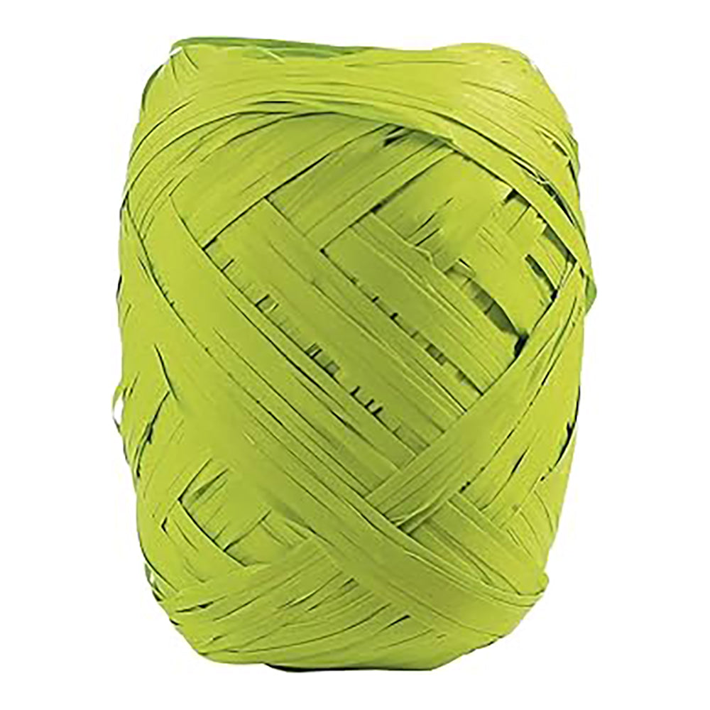 CLAIREFONTAINE Raffia Ribbon 13mmx20M 1s Good Vibes-Light Green