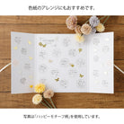 MIDORI Sticker PCM 2609 Decoration Foil Animal