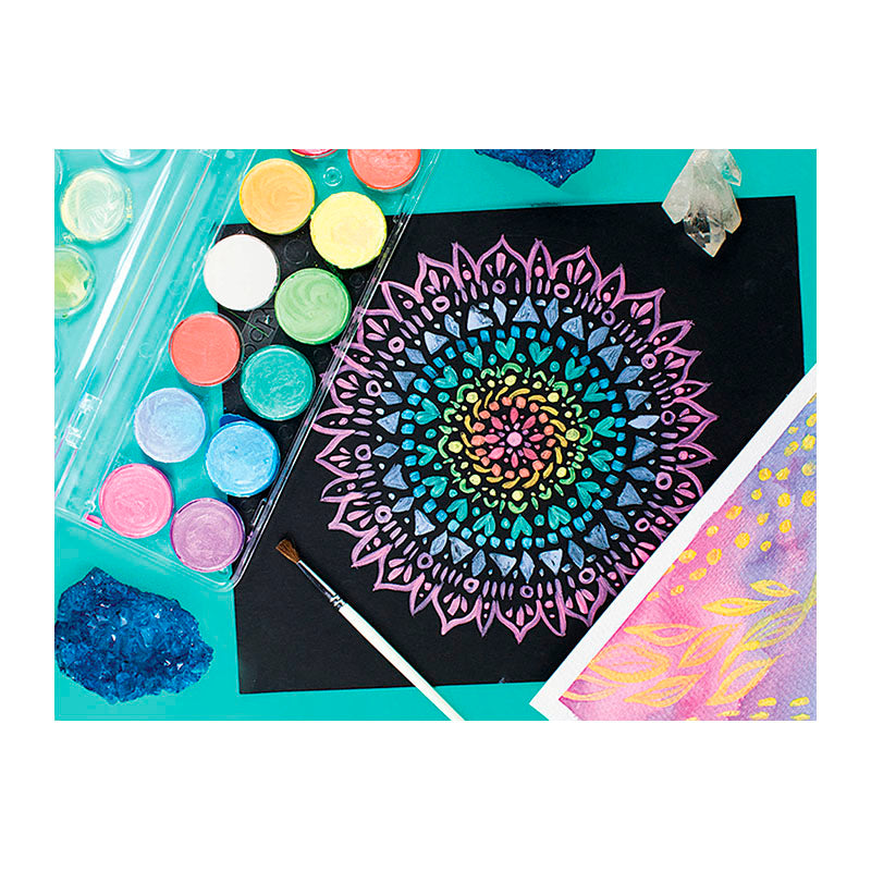 OOLY Chroma Blends Watercolor Paint 12s Pearlescent 1233835