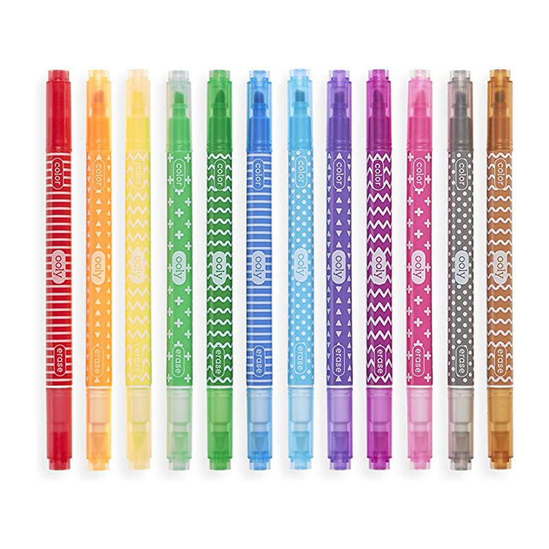 OOLY Make No Mistake Erasable Markers 12s 1233840