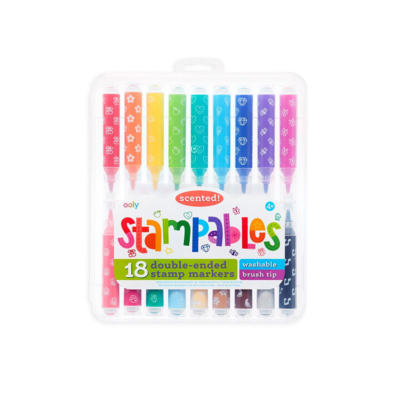 OOLY Stampables Scented Double Ended Markers 18s 1233858