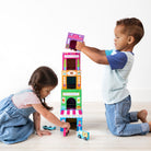 OOLY Stackables Nested Cardboard Toy-Rainbow Town 1233856