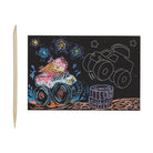 OOLY Mini Scratch & Scribble Art Kit-Monster Truck 1233845