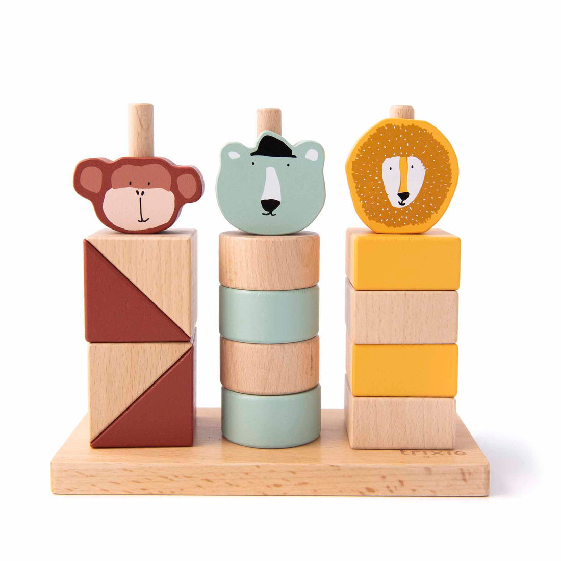 TRIXIE Wooden Animal Blocks Stacker 1234471