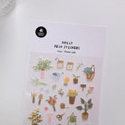 SUATELIER Stickers No.1142 Flower Café