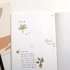 SUATELIER Stickers No.1142 Flower Café