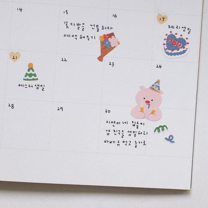 SUATELIER Stickers No.1146 Oh Party Day