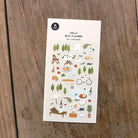SUATELIER Stickers No.1147 In the Garden