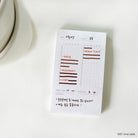 SUATELIER Sticky Memo No.1937 TimeTable