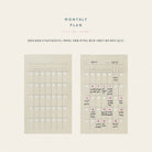 SUATELIER Sticky Memo No.1939 Monthly Plan