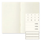 MIDORI MD Notebook Light B6 Slim Gridded 3/pack A