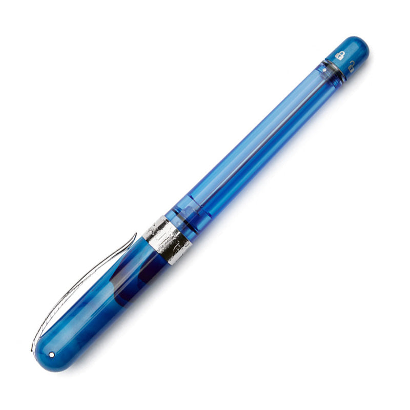 PINEIDER Avatar Twin Touch Down Neptune Blue Fountain Pen-Fine