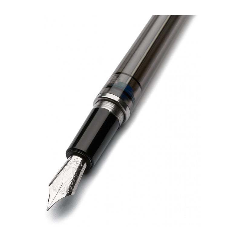 PINEIDER Avatar Twin Touch Down Graphene Black Fountain Pen-Fine