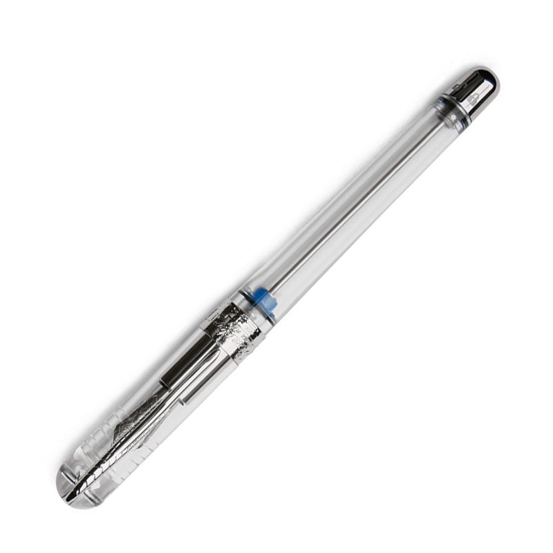 PINEIDER Avatar Twin Touch Down Clear Fountain Pen-Medium