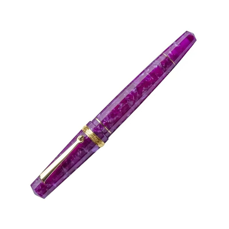 MAIORA Aventus Deep Purple Oversized Fountain Pen-Medium Default Title