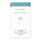 SAILOR Shikiori Ink Cartridges 3s Shitoshito