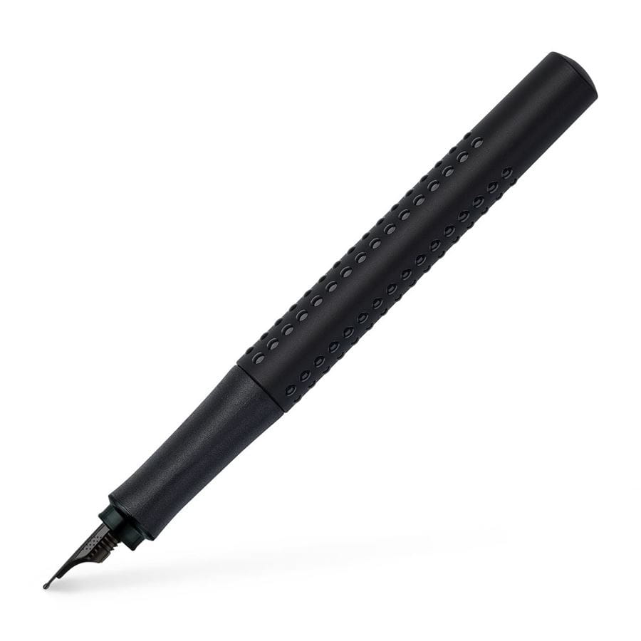 FABER-CASTELL DESIGN Grip 2011 All Black Fountain Pen-Fine Default Title