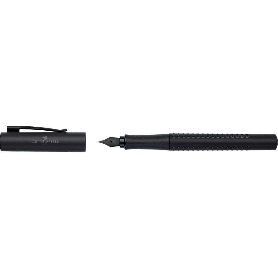 FABER-CASTELL DESIGN Grip 2011 All Black Fountain Pen-Fine Default Title